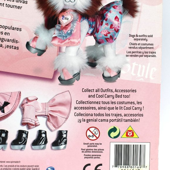 TINI PUPPINI Spring Showers Raincoat Hat Boots Dog Outfit Fashion Boutique Set - Picture 10 of 11